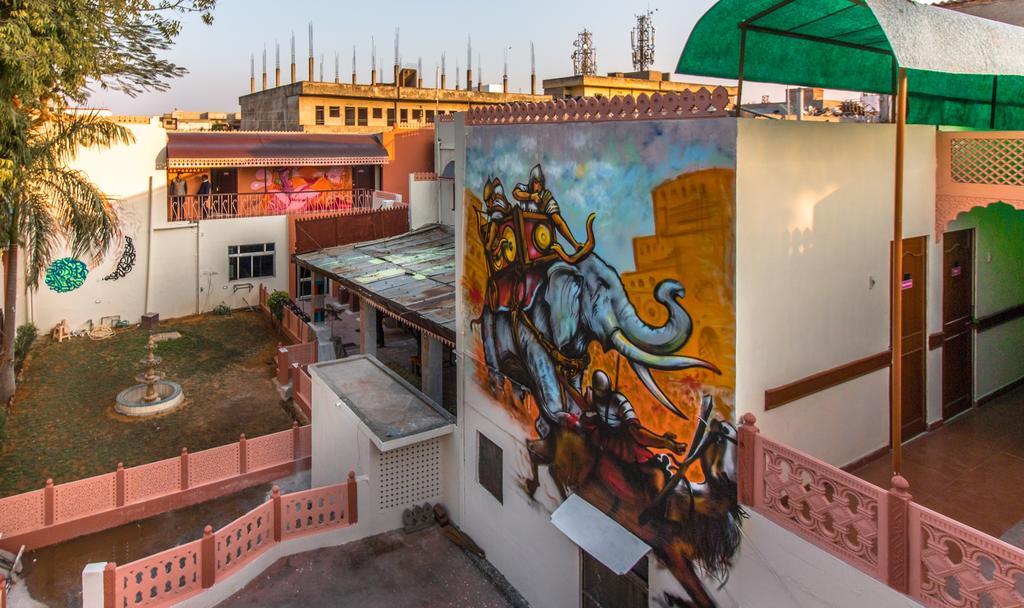 Backpacker Stephels Hostel Jaipur Exterior foto